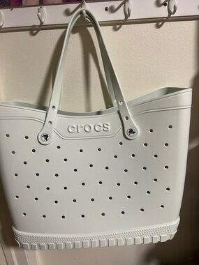 CROCS  Mint Tint Green Tote Bag